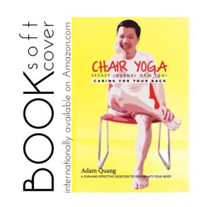 1 Adam Quang Secret Journal of a yogi chair yoga book - soft cover via Amazon - IMG_2153